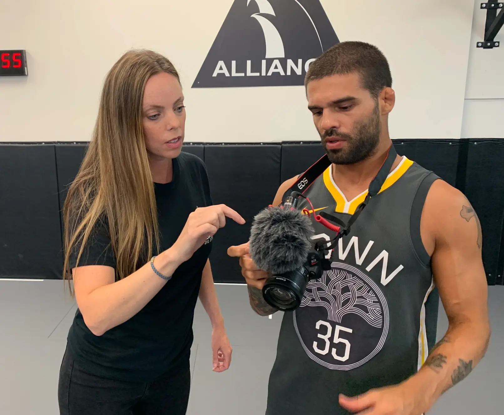 Shauna e Thomas na Alliance
